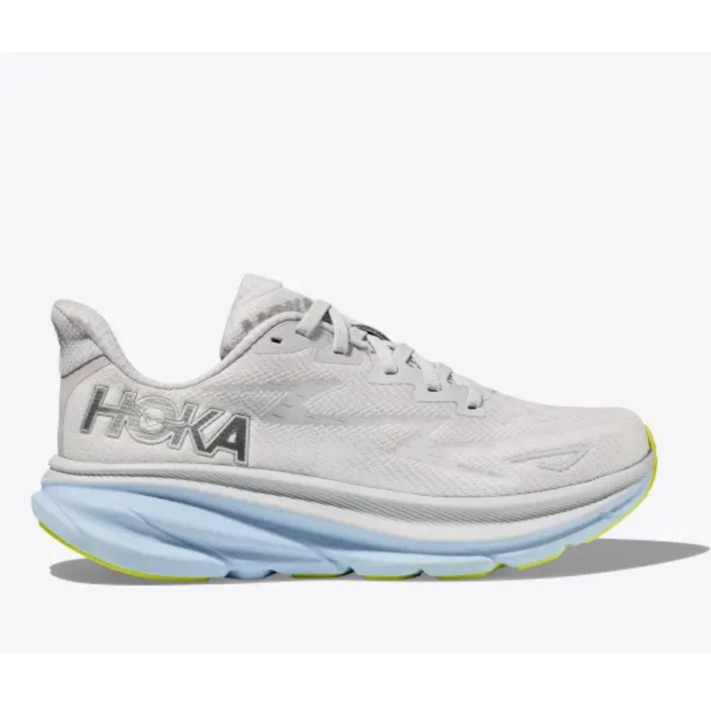 Hoka Women’s Clifton 9 in Nimbus Cloud/Ice water - Picture 2 of 8